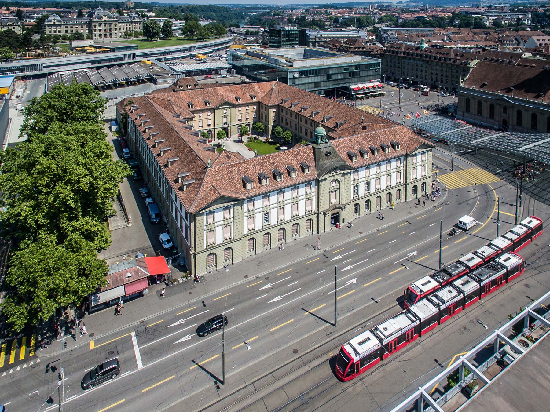 Sanierung und Umbau Burgerspittel am Bahnhofplatz